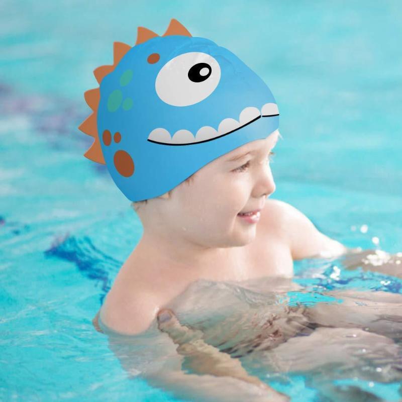 New Cartoon Silicone Swimming  - Swim Hat Silicone recension och pris