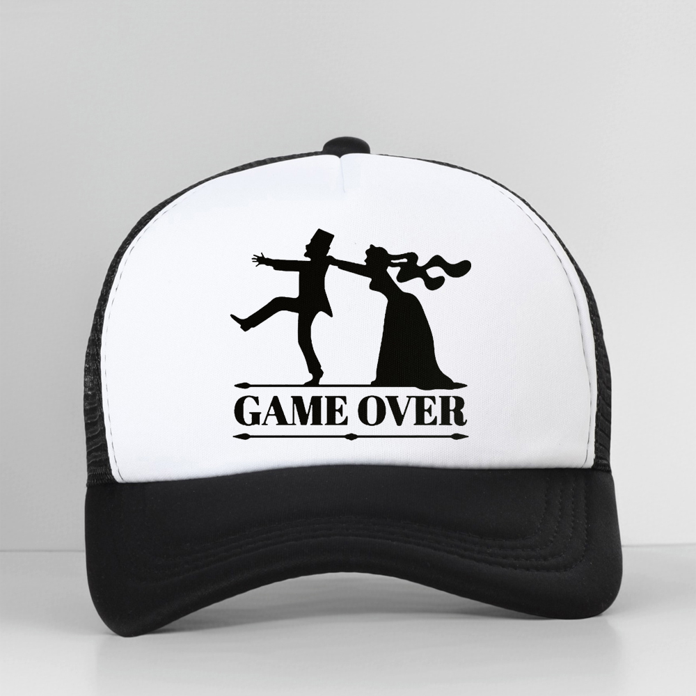 Game Over Bride Groom Bachelor - Trucker Cap Mesh recension och pris